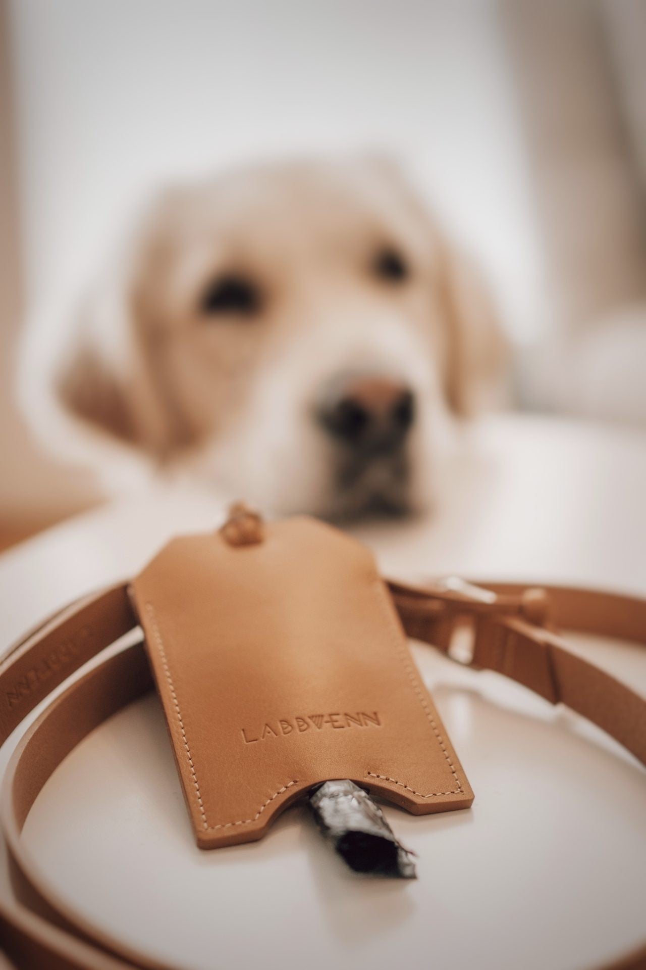 Saku Bag Dispenser - Camel