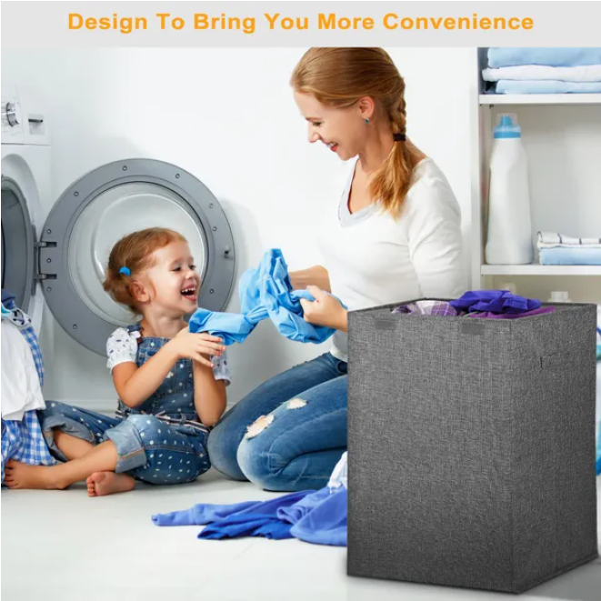 [vendor] Foldable Laundry Hampers Washing Clothes Laundry Basket