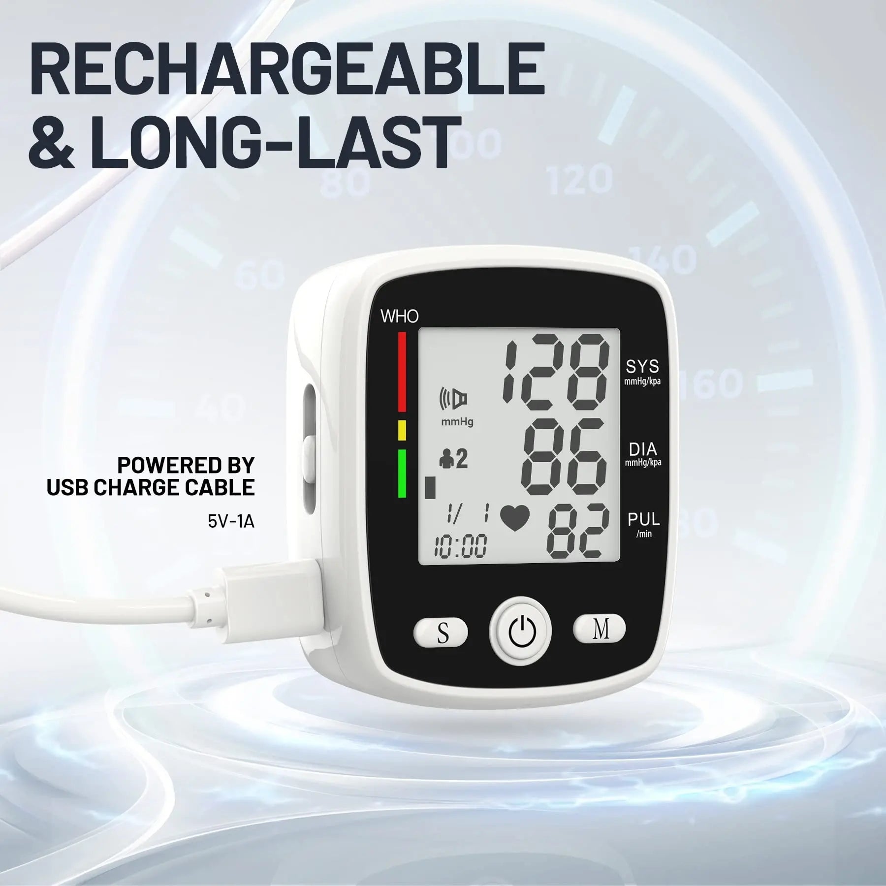 [vendor] Wrist Blood Pressure Monitor Adjustable Automatic Wrist