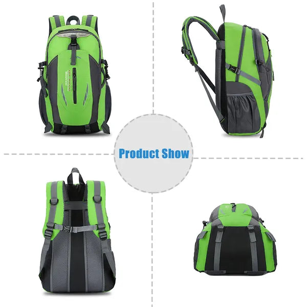 [vendor] 36L Outdoor Backpack Waterproof Daypack Travel Knapsack