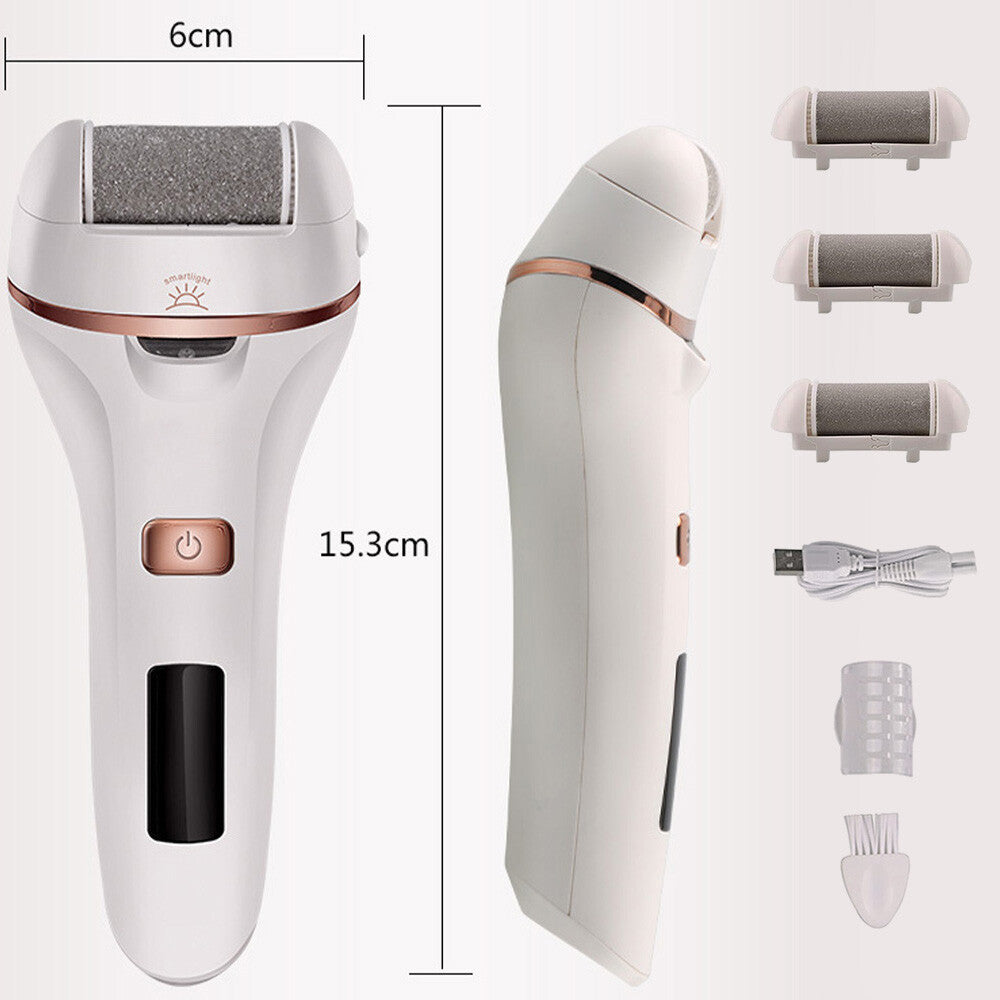 [vendor] Electric Foot File Rechargeable Callus Hard Skin Remover