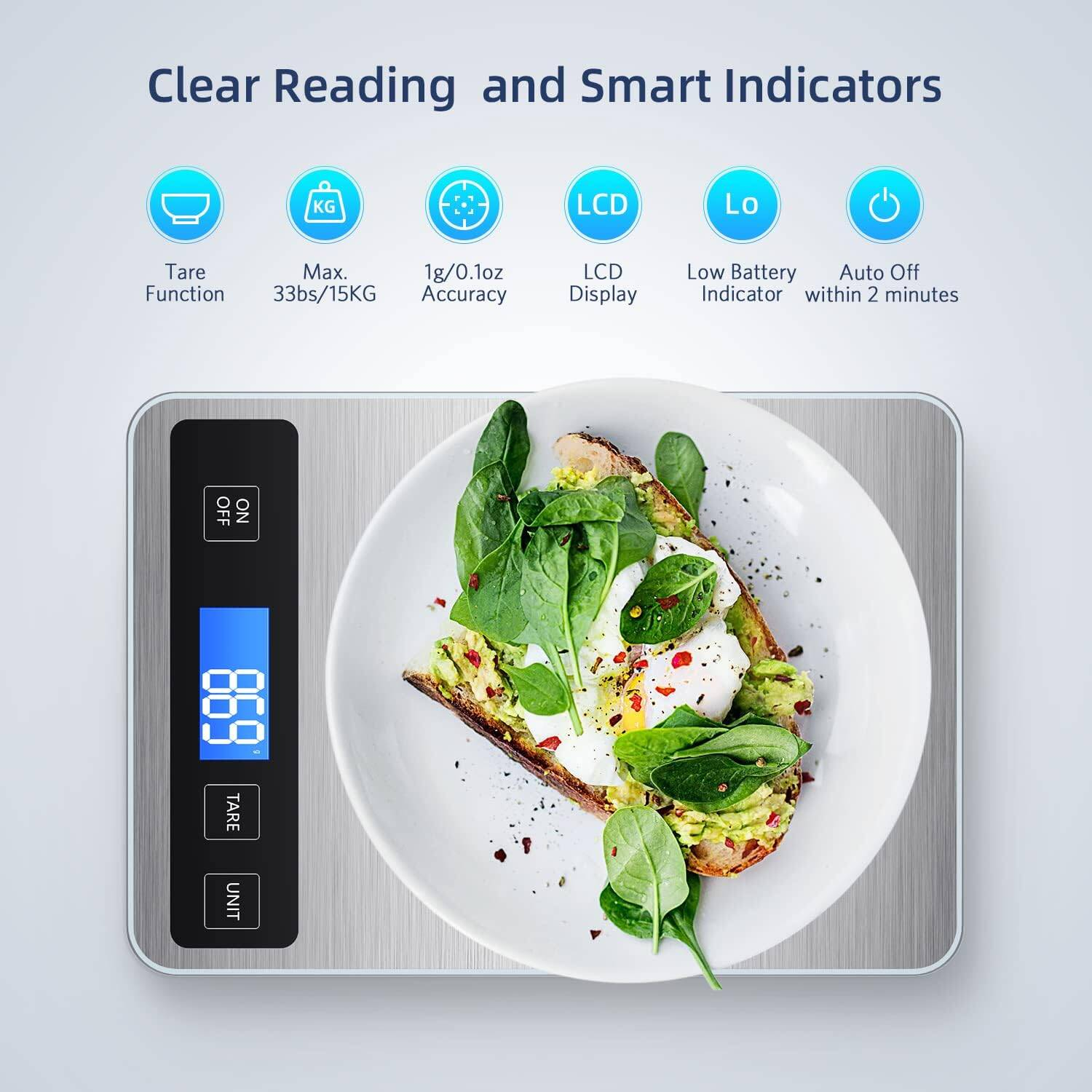 [vendor] Weighing Scales Kitchen,Precision Digital Food Scale