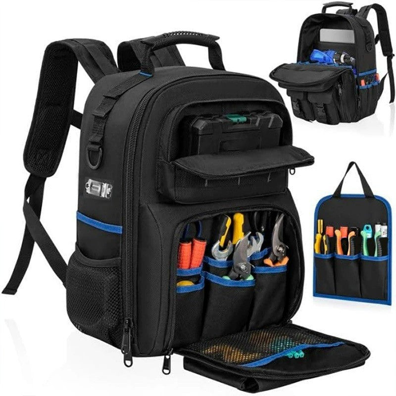 [vendor] Heavy Duty Tool Backpack Professional Electrician Tool