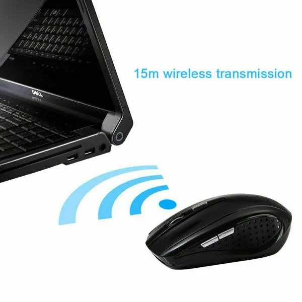 [vendor] 2.4GHz Wireless Optical Mouse Mice & USB Receiver For PC