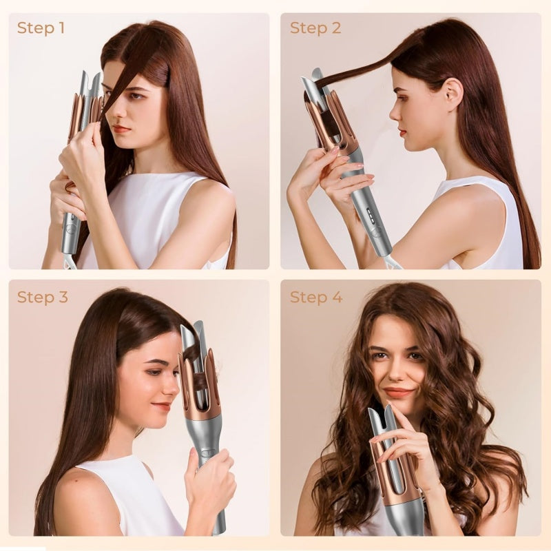 [vendor] Hair Curler, Portable Automatic Curling Iron With