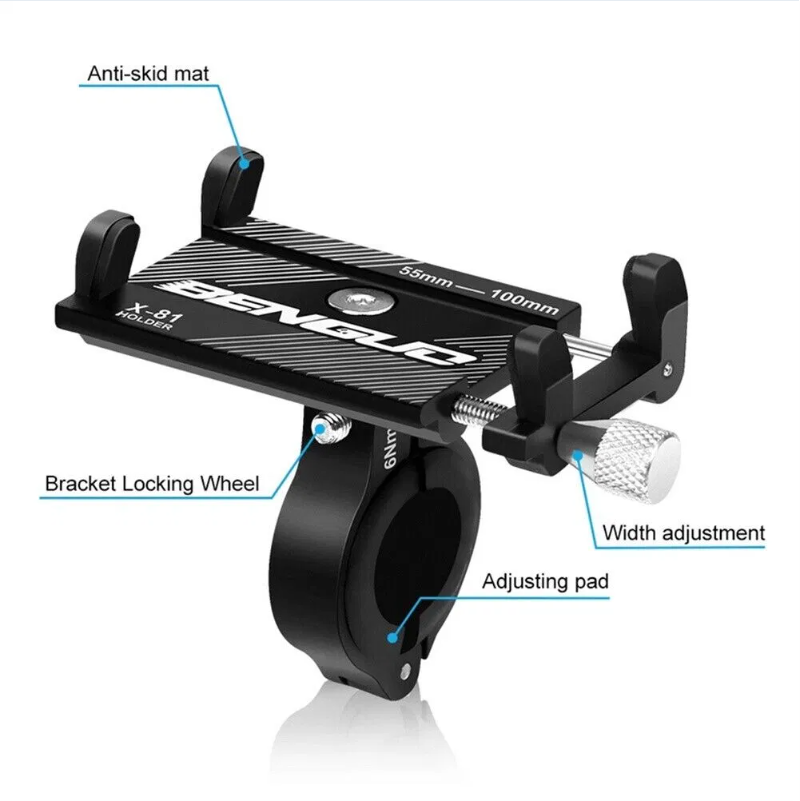 [vendor] Aluminum Motorcycle Bike Bicycle Holder Mount Handlebar