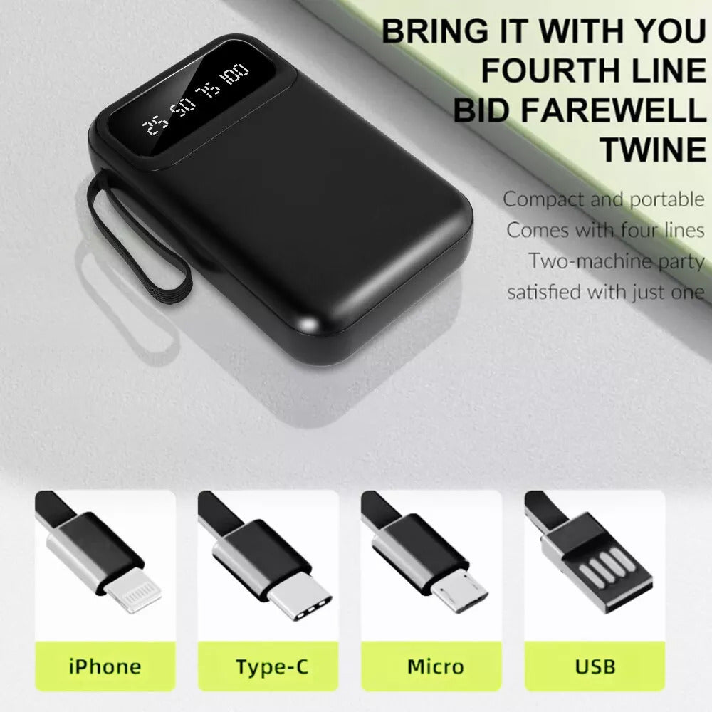 [vendor] Power Bank10000mAh Fast Charger Pack USB External