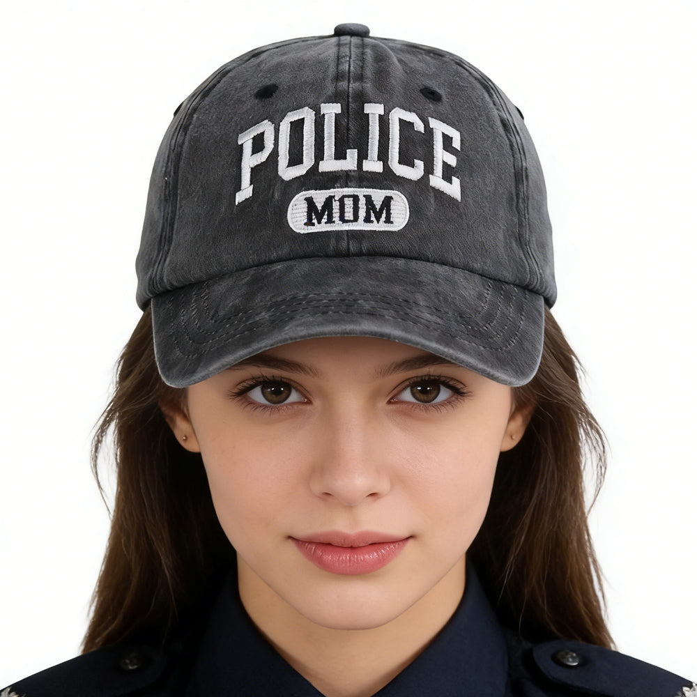 [vendor] Proud Police Mama Baseball Cap Gifts, Adjustable