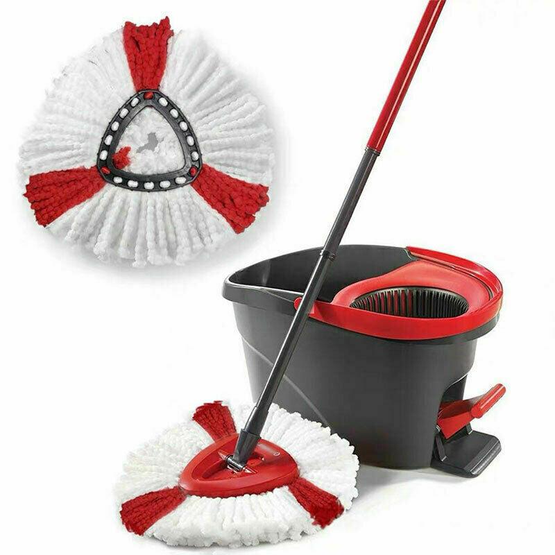 [vendor] 6 PACK For Vileda Turbo Refill Microfibre Mop Set, Spin