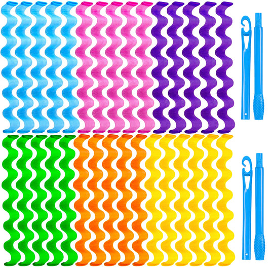 [vendor] Heatless Hair Curlers Wave Curls Styling Kit For Women