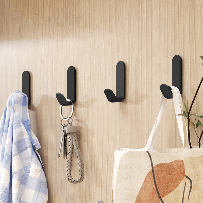 [vendor] 10PCS Self Adhesive Hooks Stick On Wall Door Hooks