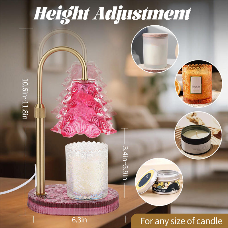 [vendor] Candle Warmer Lamp With Timer & Dimmer , Adjustable Wax