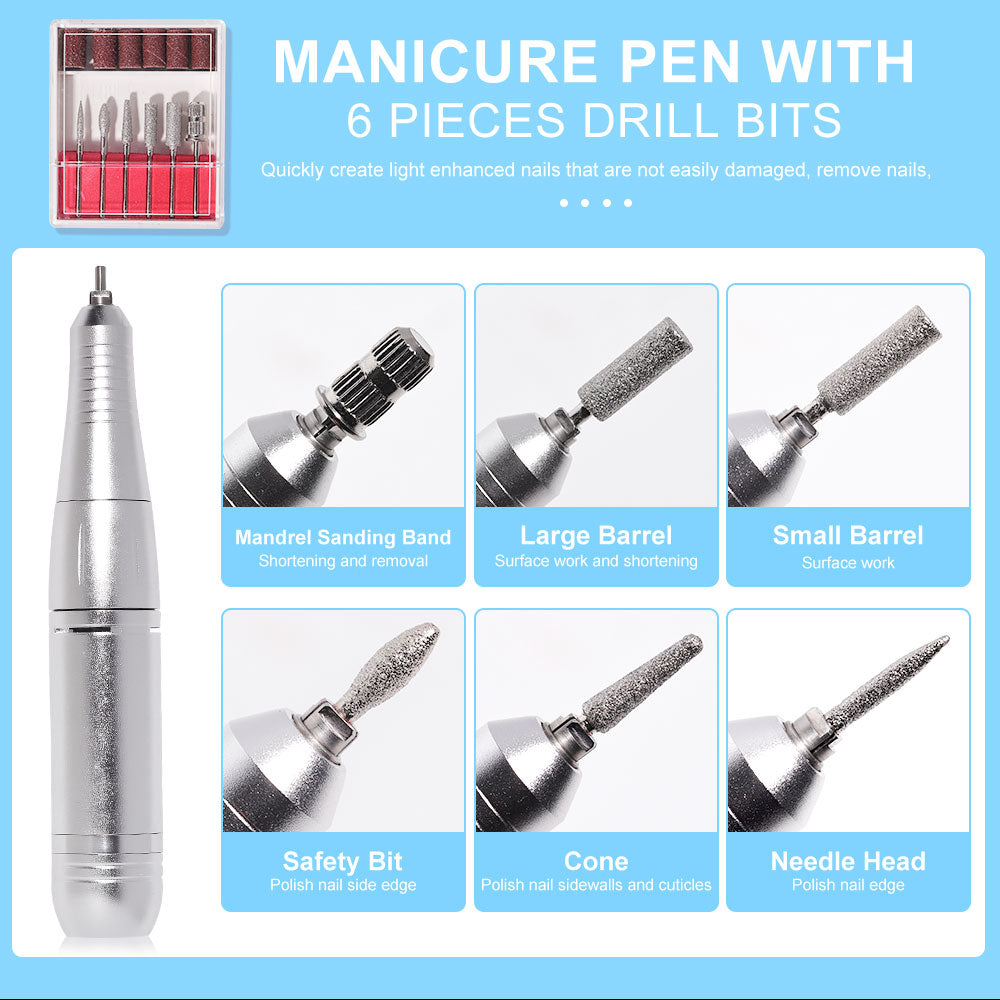 [vendor] Rechargeable Electric Nail File Professional - 45000RPM