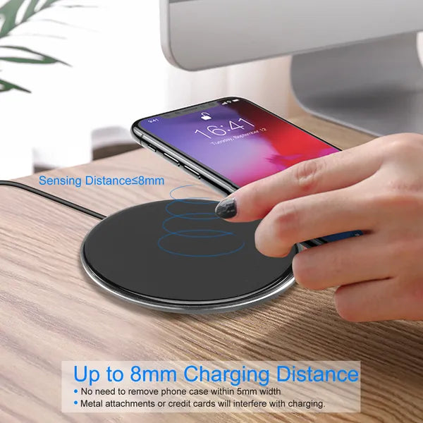 [vendor] Wireless Charger Qi-Certified Ultra-Slim 5W Charging Pad
