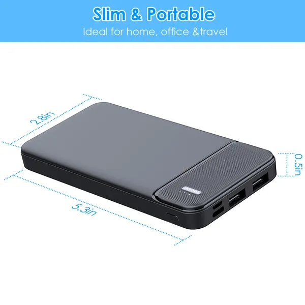 [vendor] Power Bank Portable Phone Charger For Home Office Travel