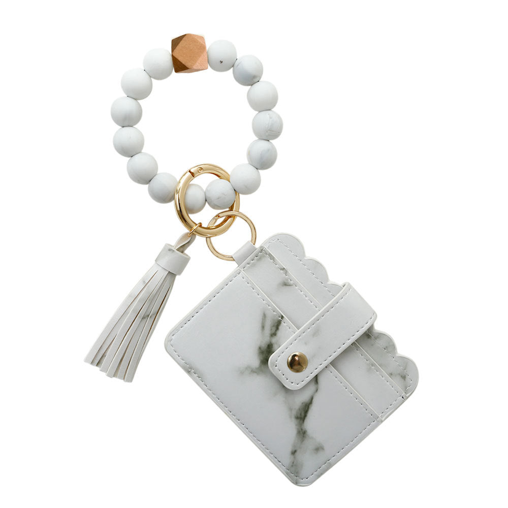 [vendor] Silicone Bracelet Wrist Keychain Pendant