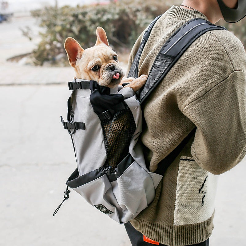 [vendor] Pet Dog Carrier Bag Carrier For Dogs Backpack Out Double Shoulder