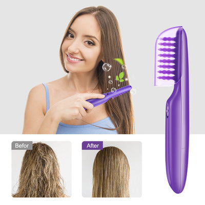 [vendor] Electric Detangling Brush Scalp Massage Hair Brush