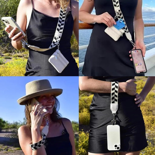 [vendor] Mobile Phone Storage Lanyard With Zipper Bag