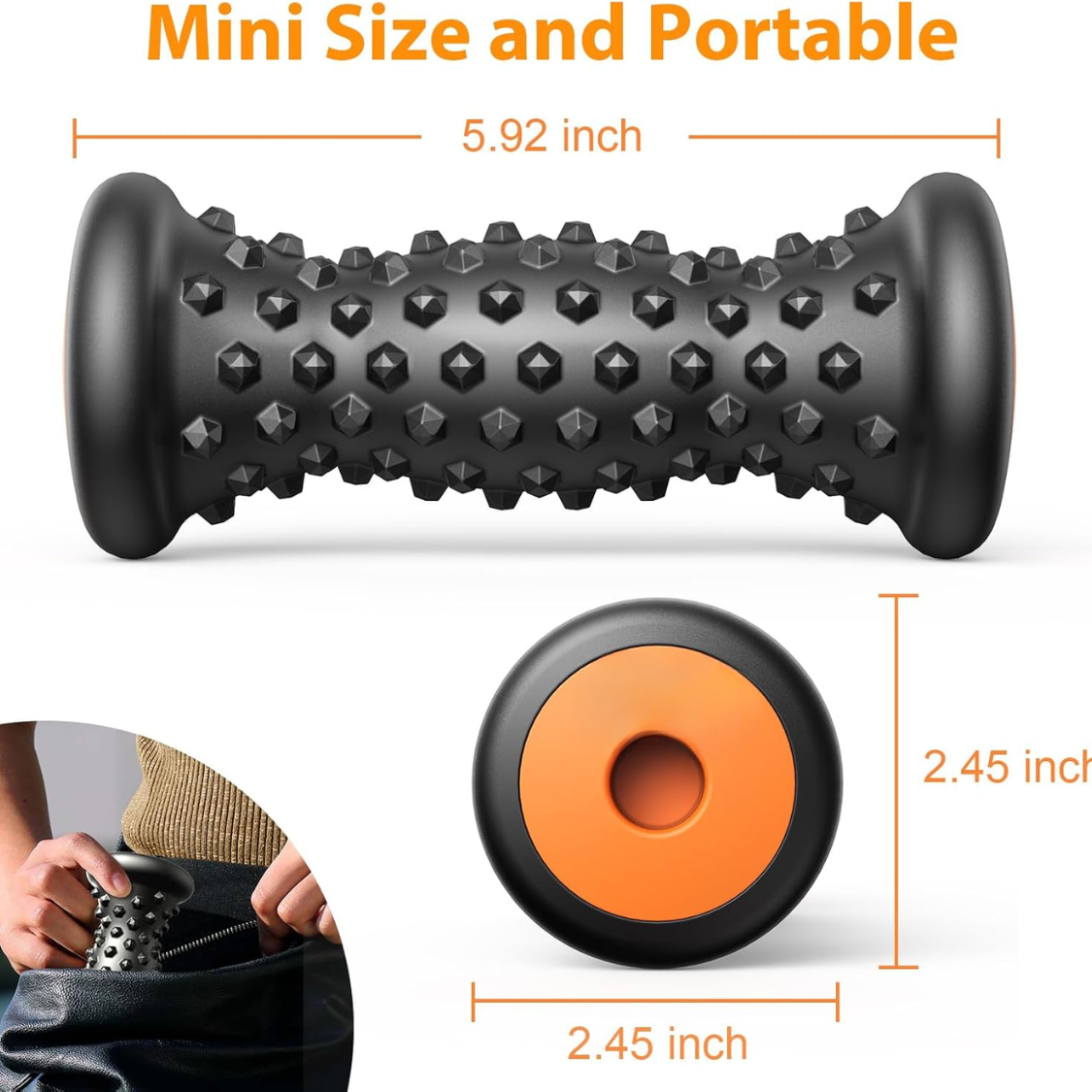 [vendor] Foot Massager Roller For Plantar Fasciitis Relief