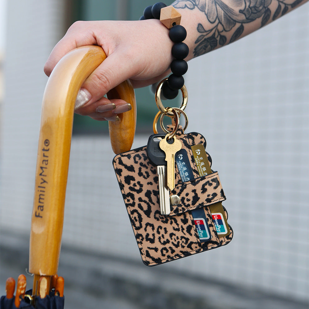 [vendor] Silicone Bracelet Wrist Keychain Pendant
