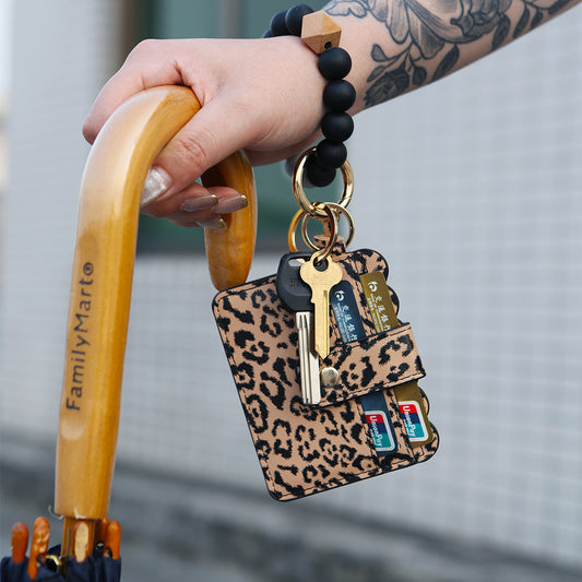[vendor] Silicone Bracelet Wrist Keychain Pendant