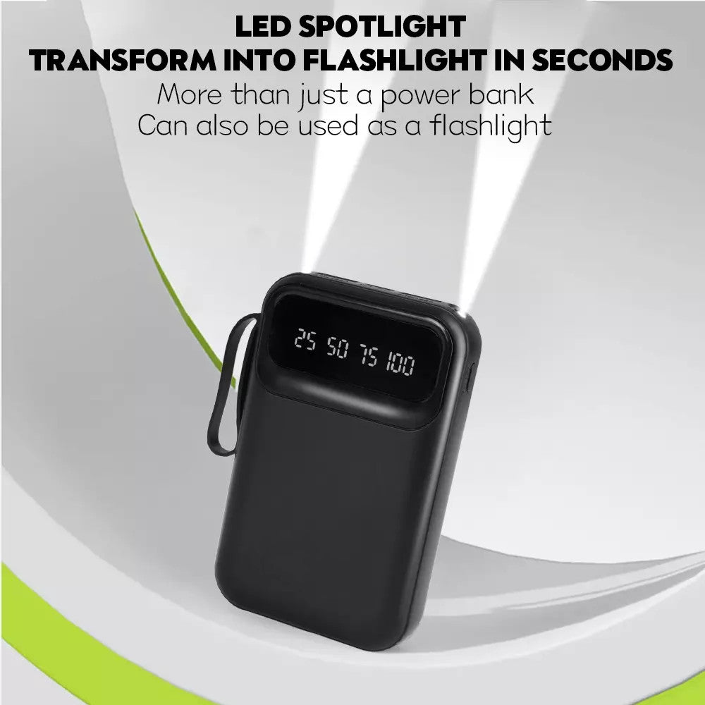 [vendor] Power Bank10000mAh Fast Charger Pack USB External