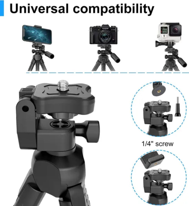 [vendor] Portable And Adjustable Flexible Phone Tripods Camera