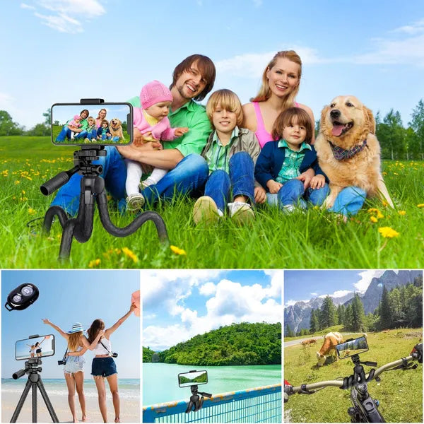 [vendor] Portable And Adjustable Flexible Phone Tripods Camera
