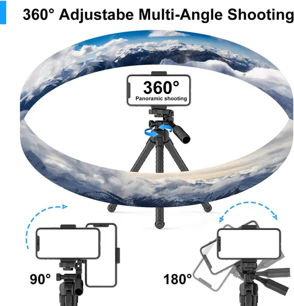 [vendor] Portable And Adjustable Flexible Phone Tripods Camera