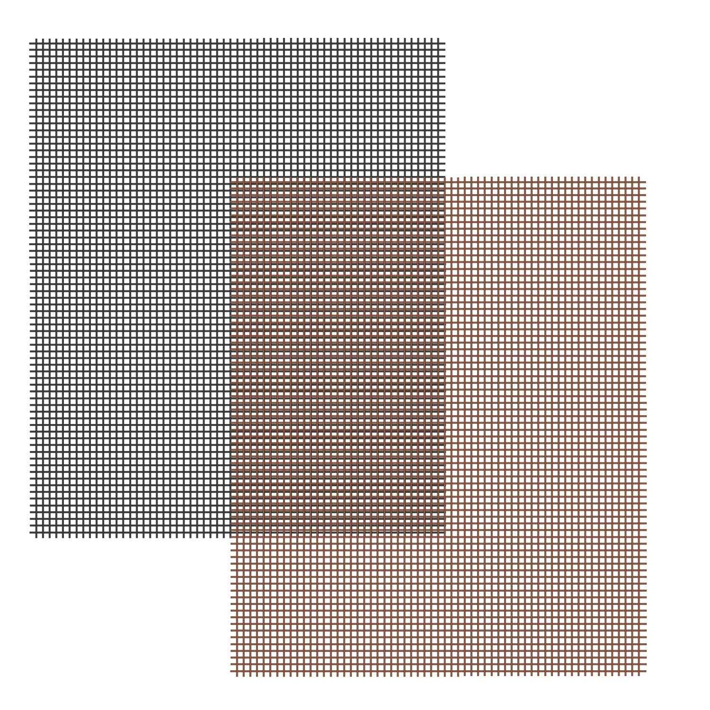 [vendor] 1Pc BBQ Grill Mat Non-Stick Mesh Mat Baking Sheet Liner