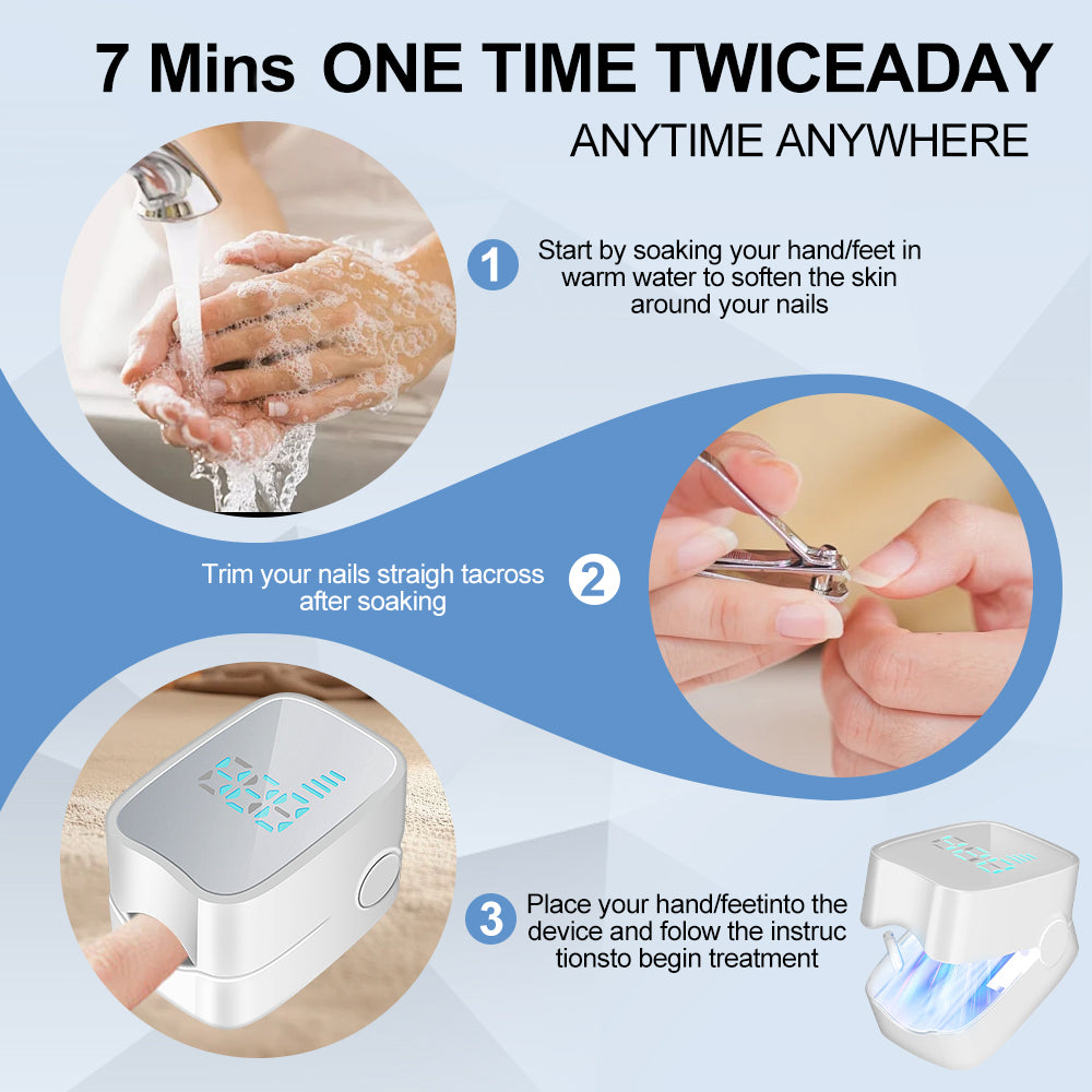[vendor] LED Light Nail Treatment ,Nail Fungus Treatment Device,