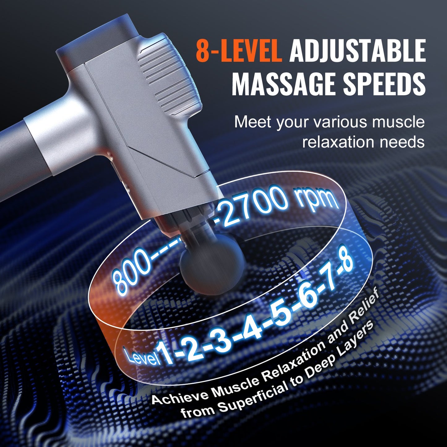 [vendor] VEVOR Massage Gun Deep Tissue, Percussion Muscle