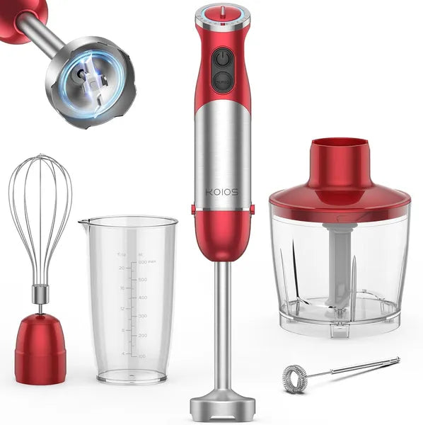 [vendor] KOIOS 5-in-1 Hand Immersion Blender, 1000W 12 Speed