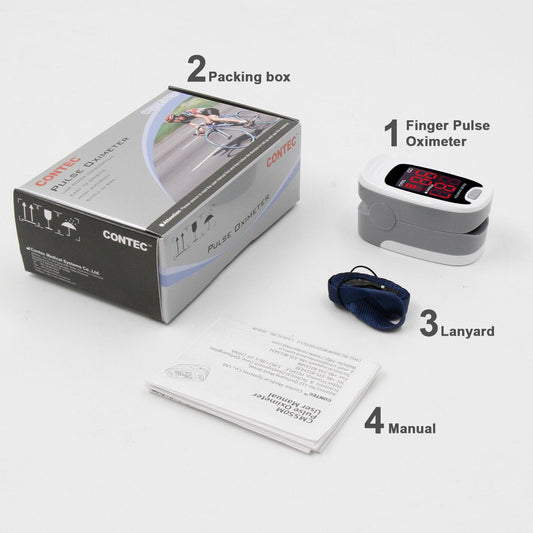 [vendor] Finger-clip Pulse Oximeter, Blood Oxygen Saturation And