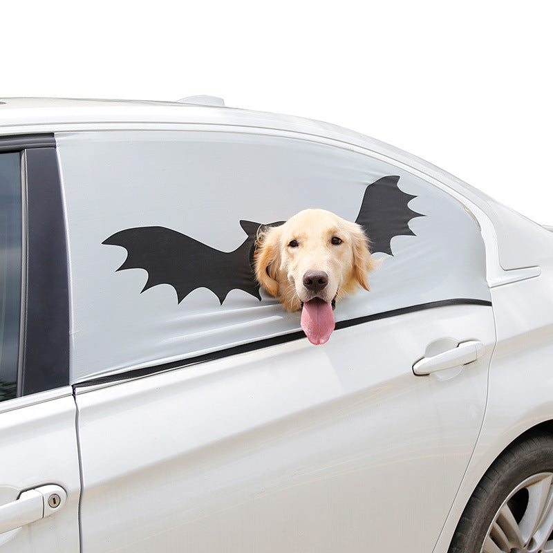 [vendor] Car Sun Shade Window Cover Sunshade Curtain Car Pet Bat Shading UV