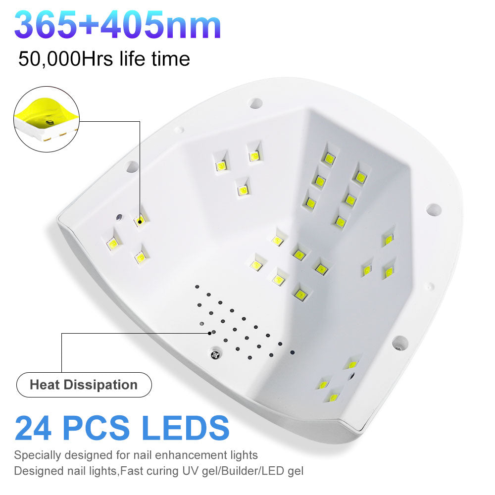 [vendor] UV Nail Lamp, UV Light For Gel Nails LED Nail Dryer With