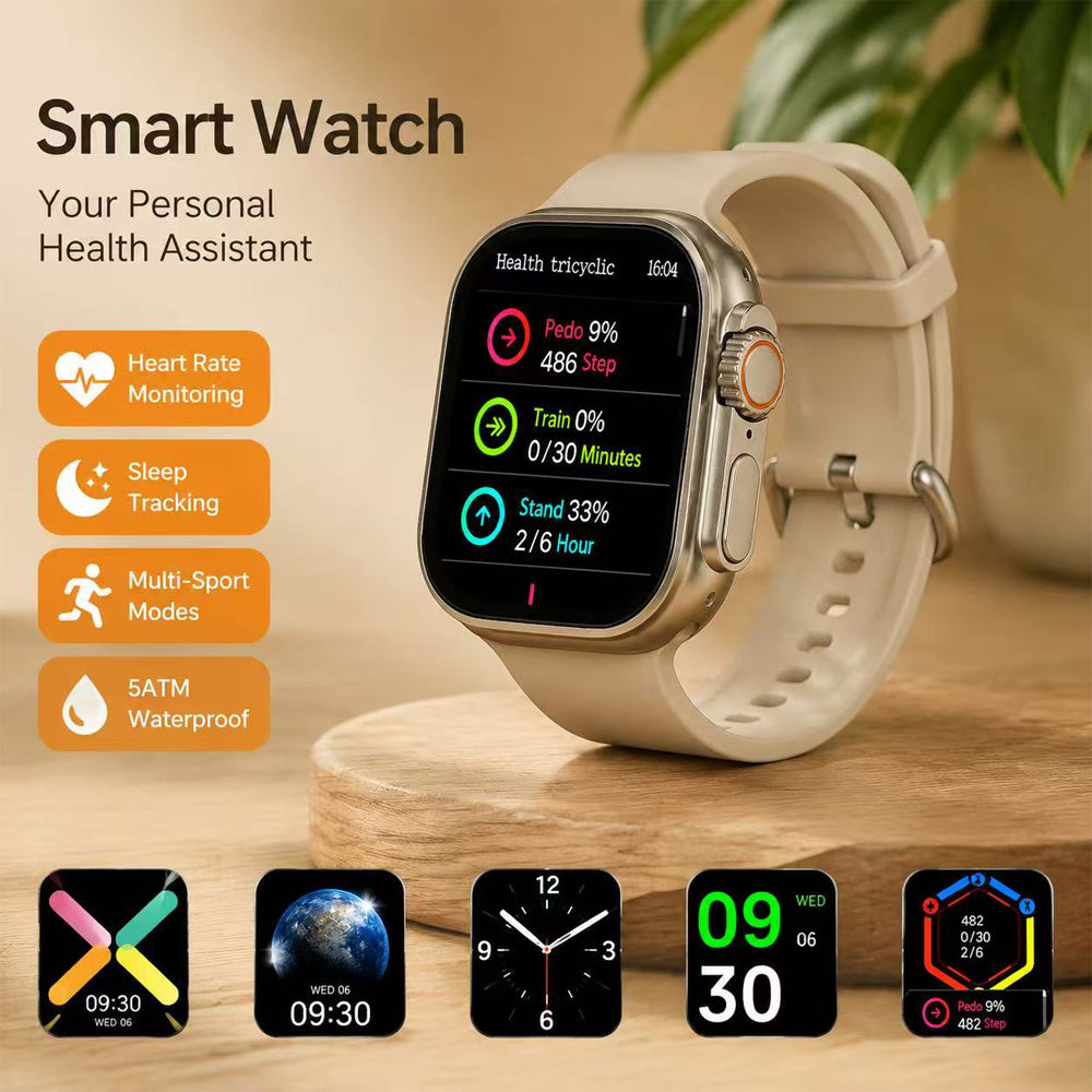[vendor] Ten-in-One Smart Watch Set With Wireless Earbuds,