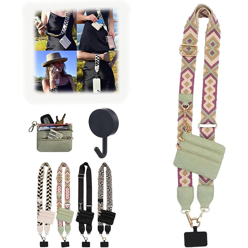 [vendor] Mobile Phone Storage Lanyard With Zipper Bag