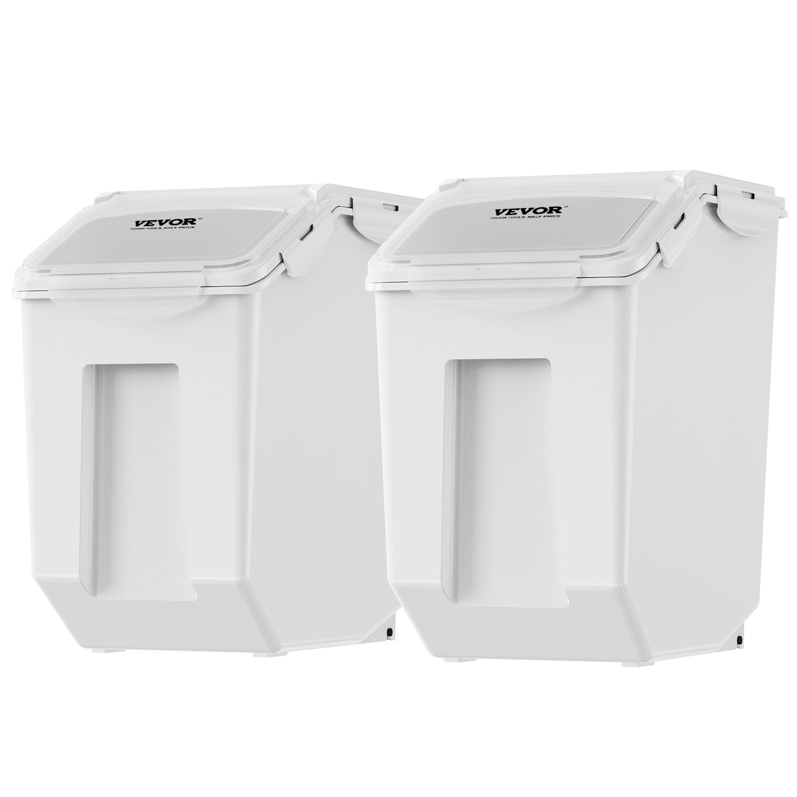 [vendor] Ingredient Storage Bin, 2 X 15L Dispenser Bin With 2