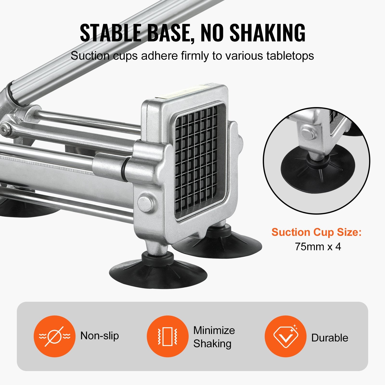 [vendor] French Fry Cutter Stainless Steel Potato Vegetable