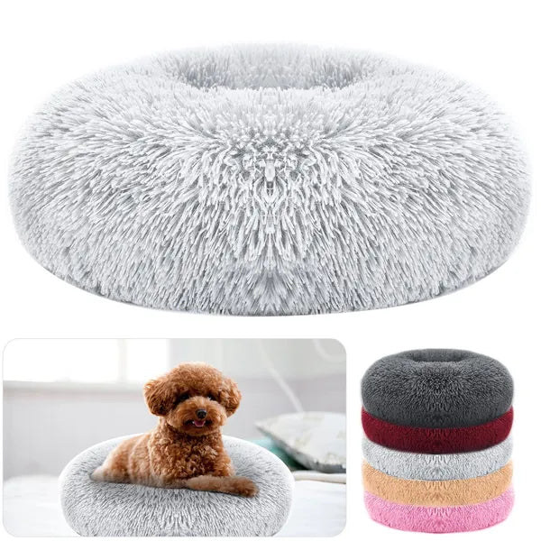[vendor] Pet Dog Bed Soft Warm Fleece Puppy Cat Bed Dog Cozy Nest Sofa Bed
