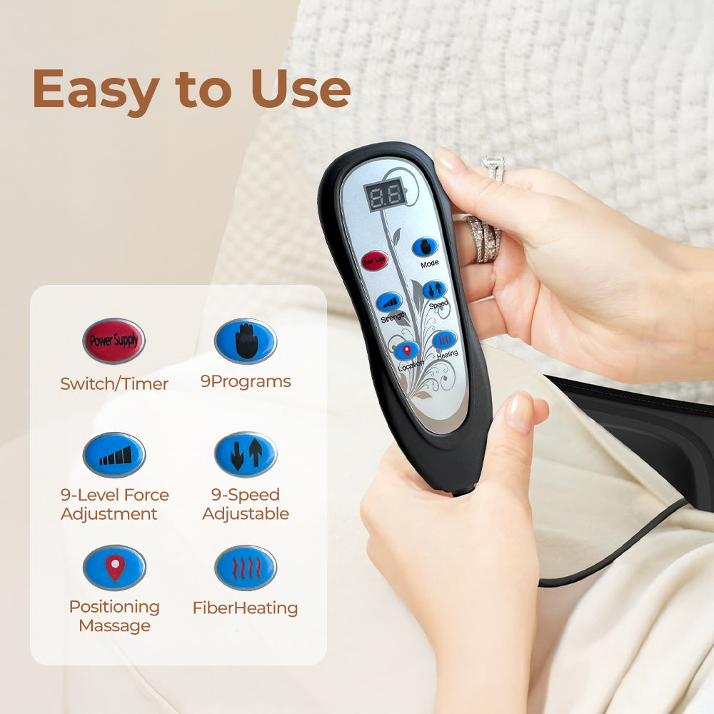 [vendor] Massage Chair Pad,Back Massage With Heat,Massage Pad