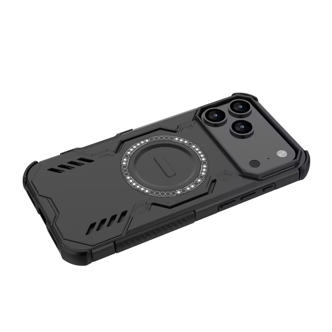 [vendor] For I Phone 17 Pro Phone Case Cover Shockproof Kickstand