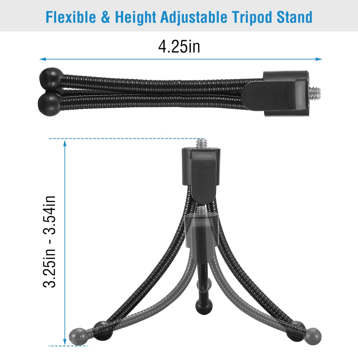 [vendor] Tripod Stand For Camera Mini Projector Flexible Tripod