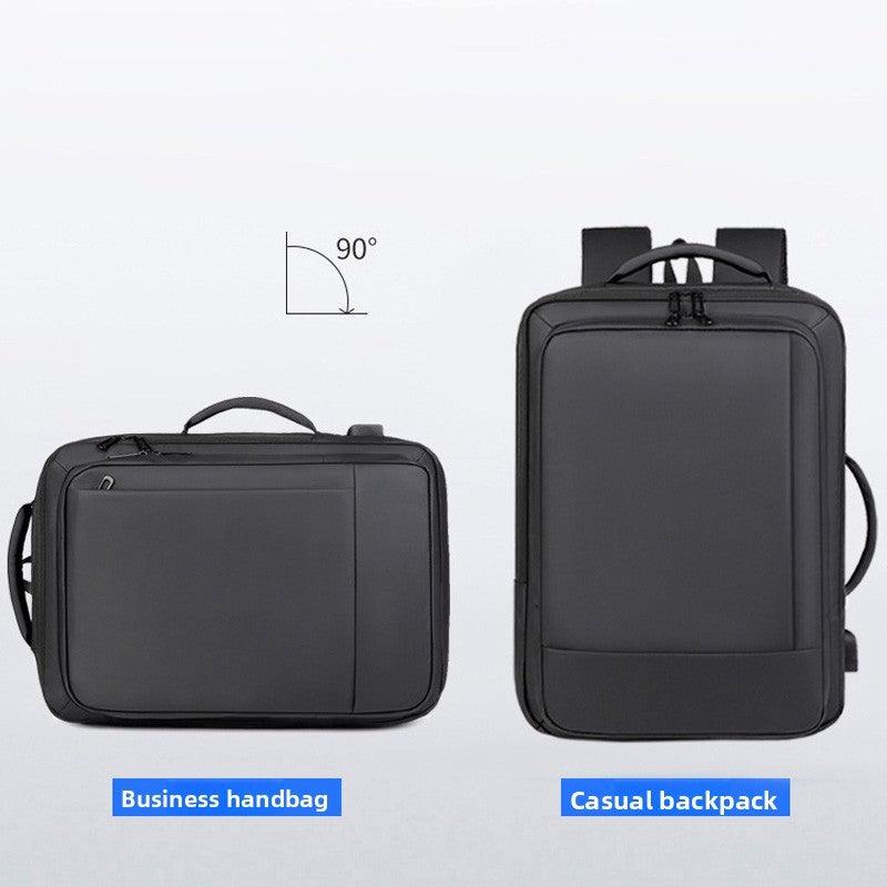 [vendor] 16 Inch Laptop Backpack Waterproof USB Rucksack Large