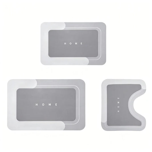 [vendor] 3PCS Absorbent Bath Mat Magic Rug Sets, Quick Drying