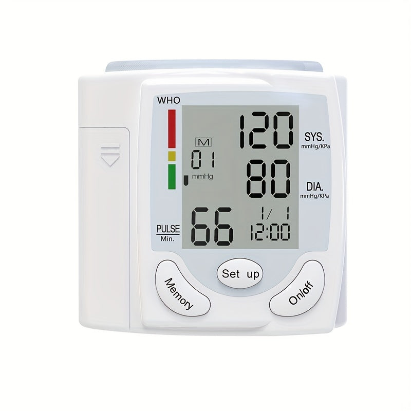 [vendor] Wrist Electronic Blood Pressure Monitor, BP Sphygmomanometer