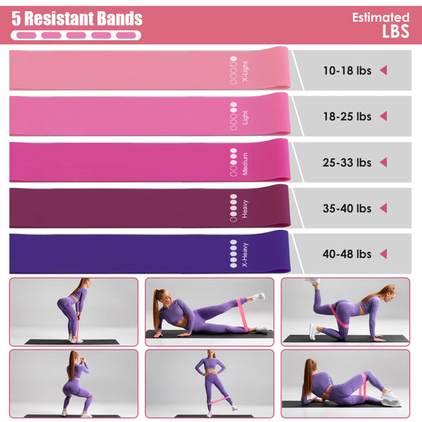 [vendor] 14Pcs All-in-One Pilates Kit, Pilates Ring Yoga Ball