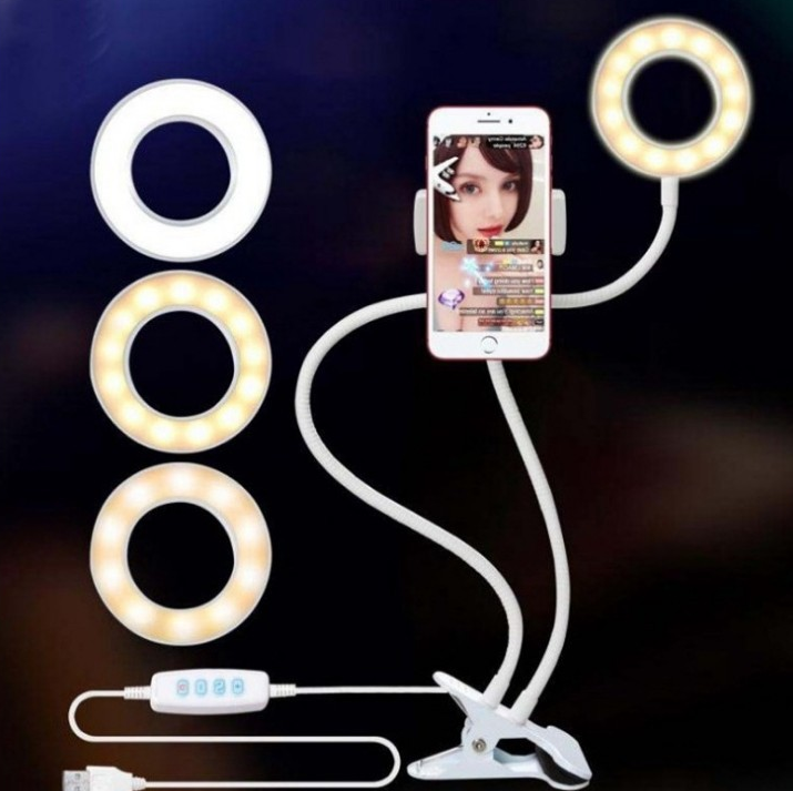 [vendor] LED Selfie Ring Light for Live Adjustable Makeup